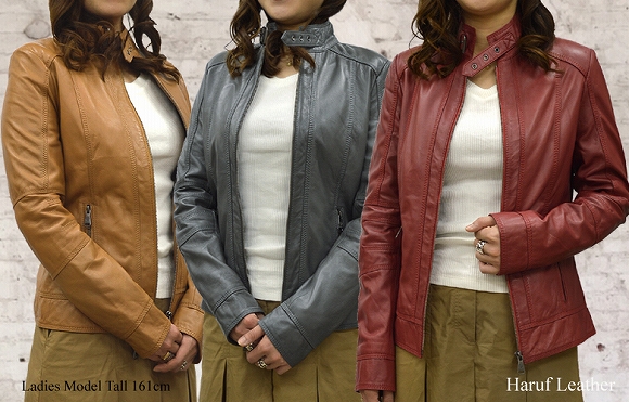 本革 レザージャケット シングルライダース レディース tqp09mod1